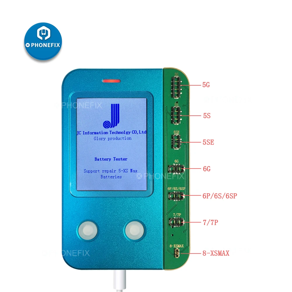 

Аккумулятор JC B1 для iPhone 6, 7, 8, X, XS MAX, проверка и тестирование емкости батареи, срок службы батареи
