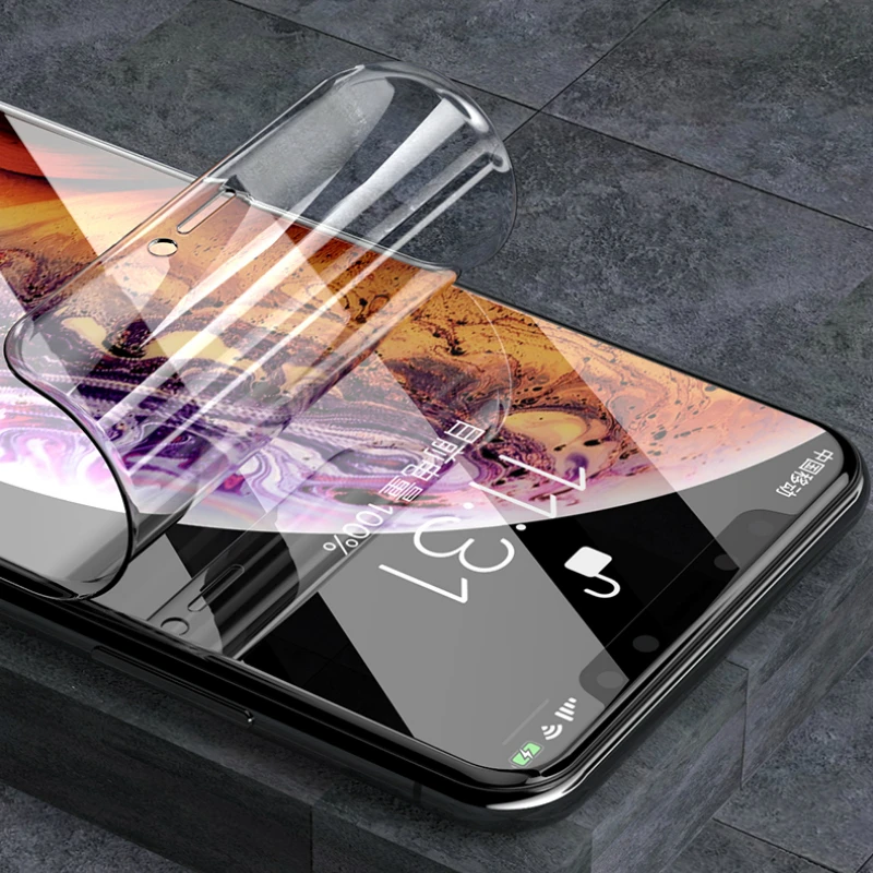 Гидрогелевая пленка для Samsung Galaxy S6 S7 S8 S9 Edge Plus S10 lite S105G S10plus A3 A5 A7 2017 Защитная мягкая