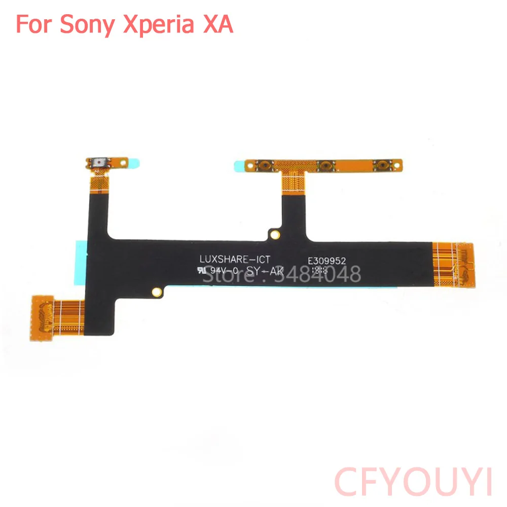 Гибкий кабель с кнопкой включения/выключения питания для Xperia XA F3111 F3112|flex cable|cable