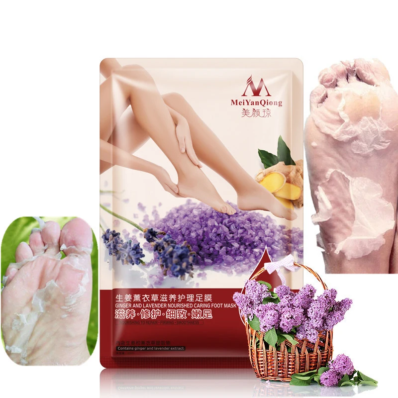 Горячая маска для ног отшелушивающие носки Педикюр Уход за ребенком удаление