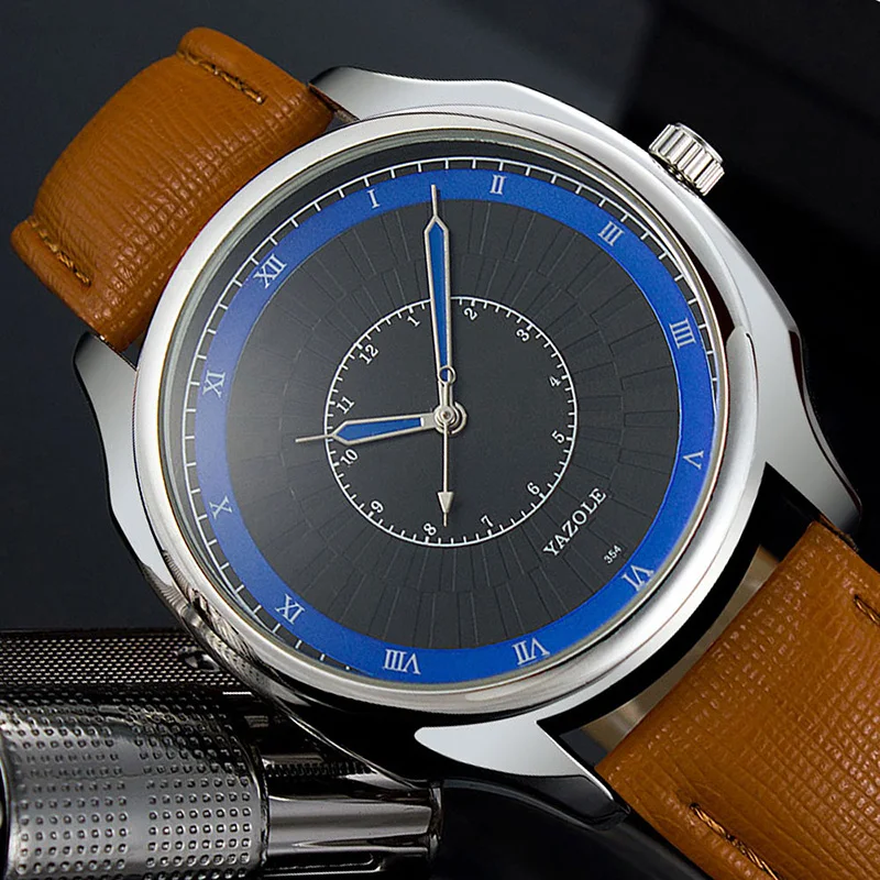 

Reloj hombre 2020 мужские часы лучший бренд класса люкс часы Yazole мужские часы Модные мужские кварцевые часы деловые нежные часы дизайнерские