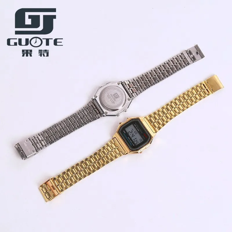

Stainless Steel Relogio feminino fashion luxury brand design LED Watch For Men Women Electronic Digital watches Relojes Mujer