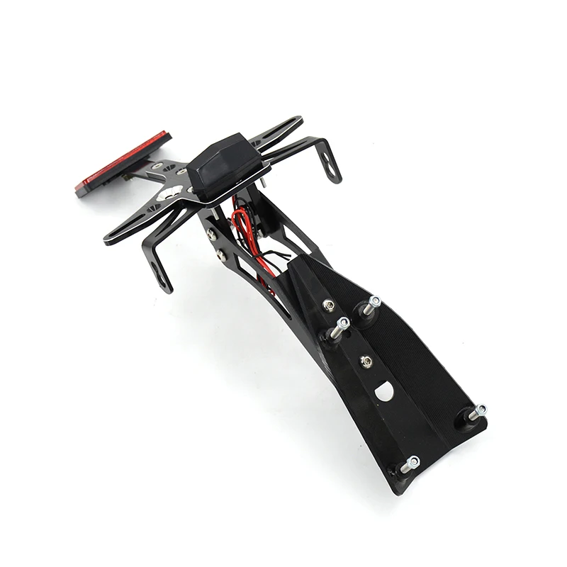 CNC Алюминий Мотоцикл Регулируемый номерных знаков держатель кронштейн Поддержка