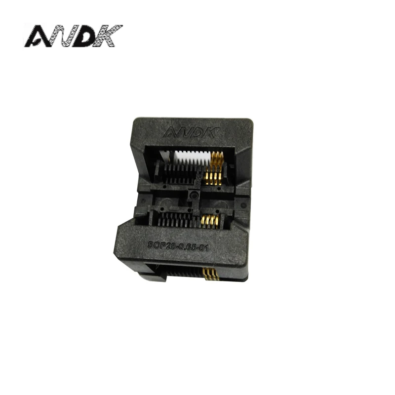 TSSOP8 SSOP8 тестовая розетка для сгорания с шагом 0 65 мм IC Body Width 4 173mil Adapter Open Top style
