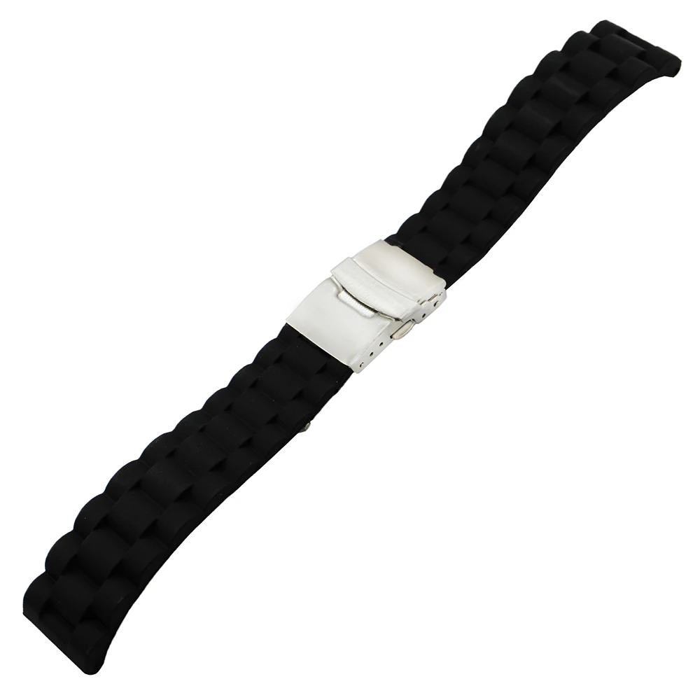 Силиконовая резинка часы для Rado ремешок часов 18 мм 20 22 24 Для мужчин женщин Смола