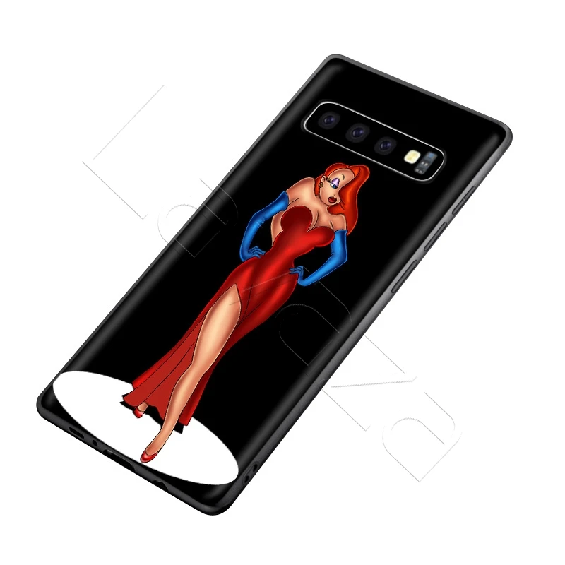 Сексуальный чехол Jessica Rabbit для Samsung Galaxy J6 A9 A8 A7 A70 A6 A5 A50 A40 A30 A3 A10 A51 A71 A81 A91 2018|Бамперы|