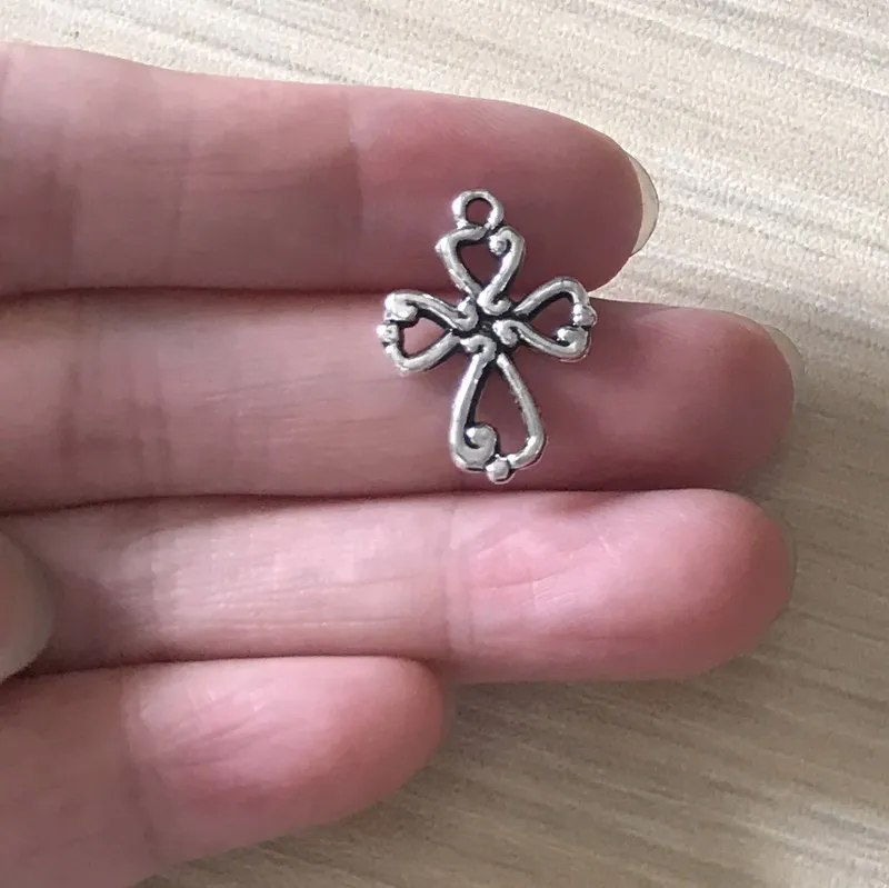 20 шт. &quotсделай сам&quot для изготовления ювелирных изделий религиозный Крест