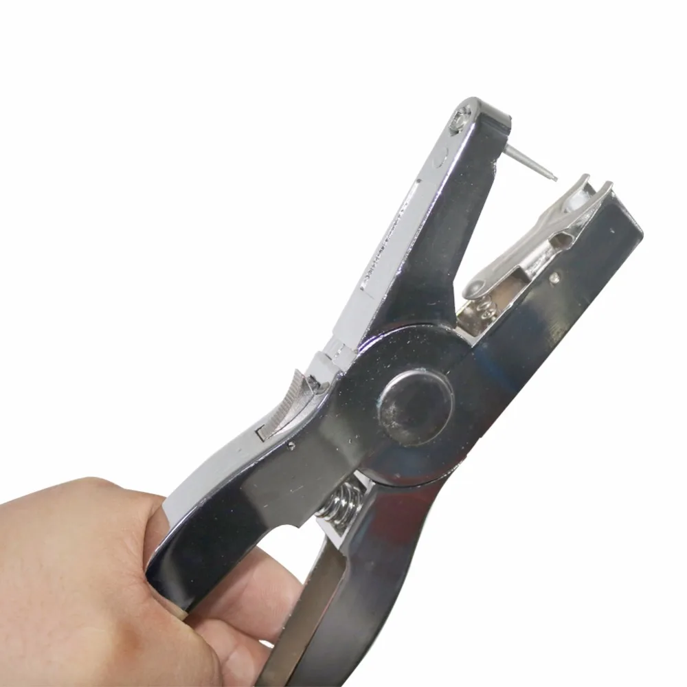 Нержавеющая сталь Ушные бирки плоскогубцы корм для животных Свинья Корова