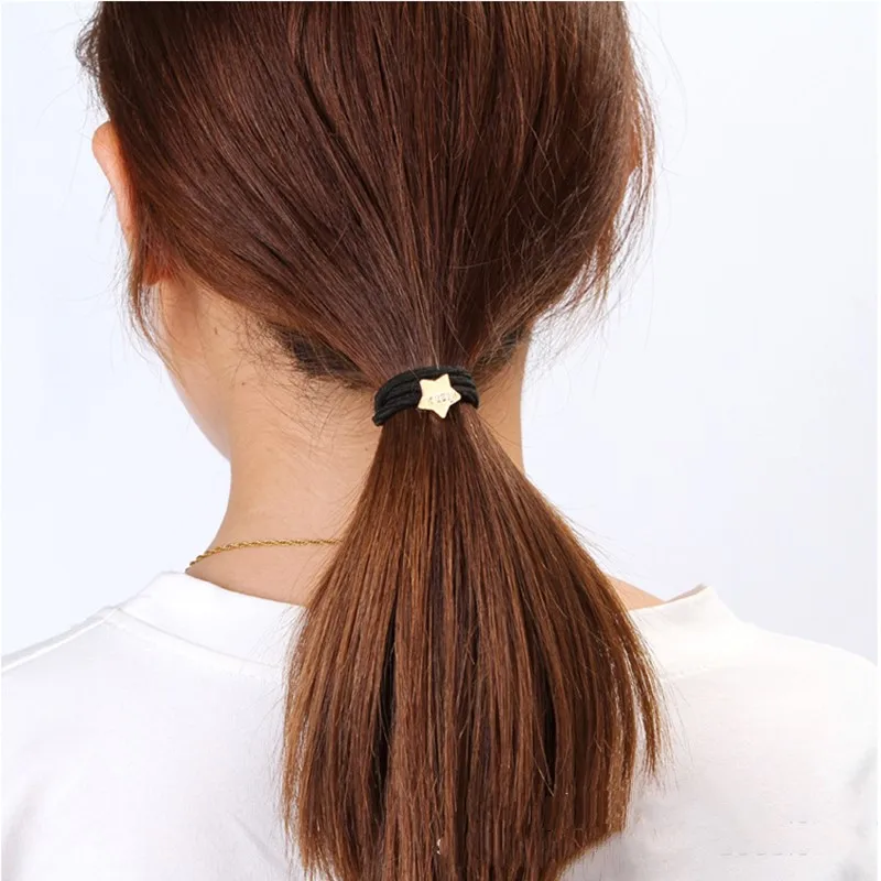 20 шт. новые корейские модные женские аксессуары для волос милые черные