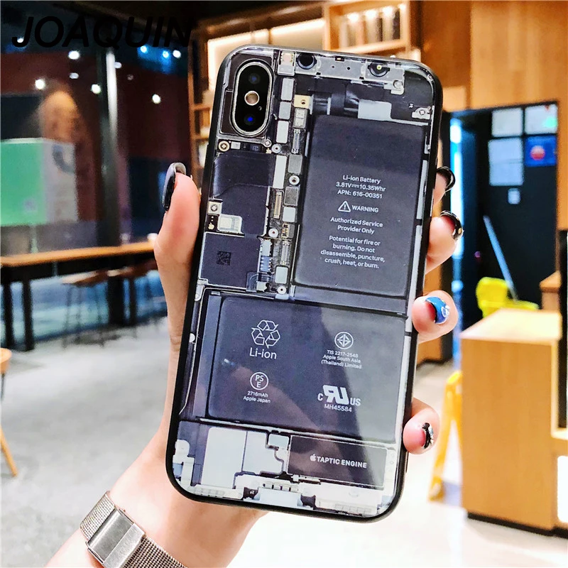 Новая модная 3D стильная задняя крышка для телефона чехол iPhone 6 6s 7 8 plus X XR XS MAX