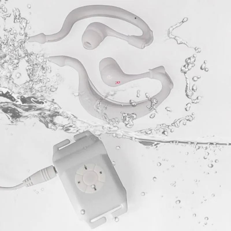 

New 8GB IPX8 Waterproof Underwater Sport MP3 Music Player with FM Radio For Swimming/ Running/ Surfing/SPA