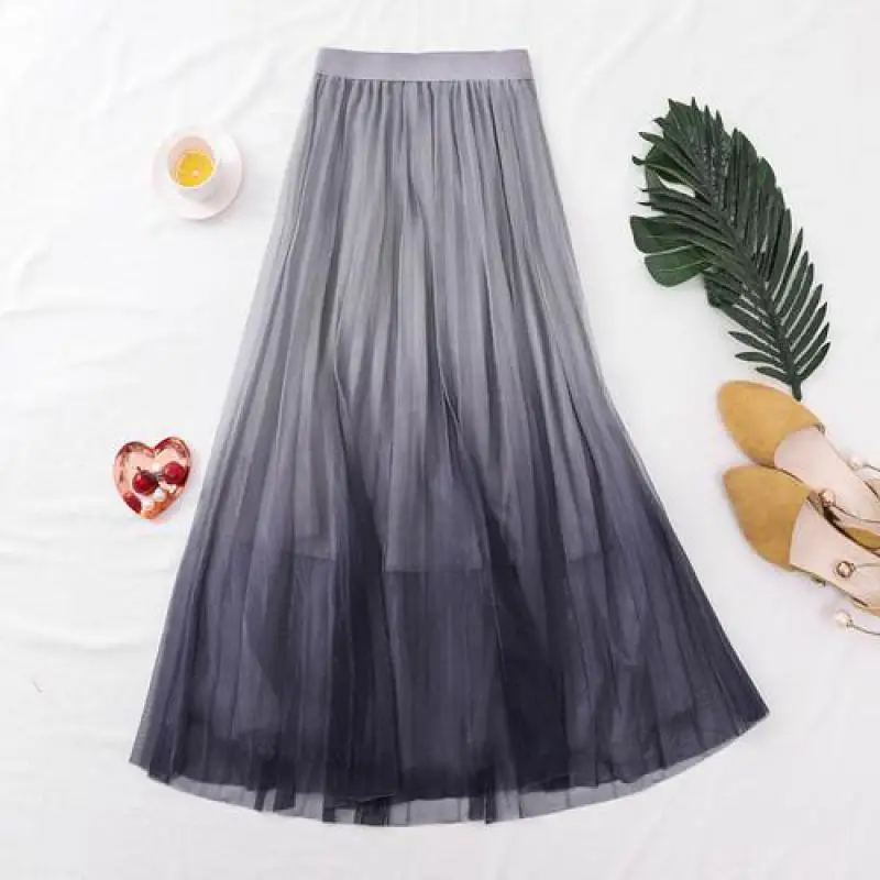 Новинка 2019 летняя длинная юбка Женская Повседневная облегающая размера плюс