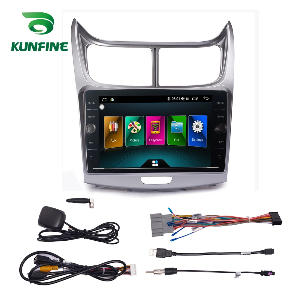 Восьмиядерный 4 Гб ОЗУ 64 ПЗУ Android 8 1 автомобильный DVD GPS плеер Deckless стерео для Chevrolet