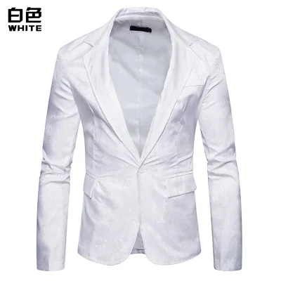 2018 Весенняя Новинка Мужская Повседневная Запад тонкое платье большой костюм