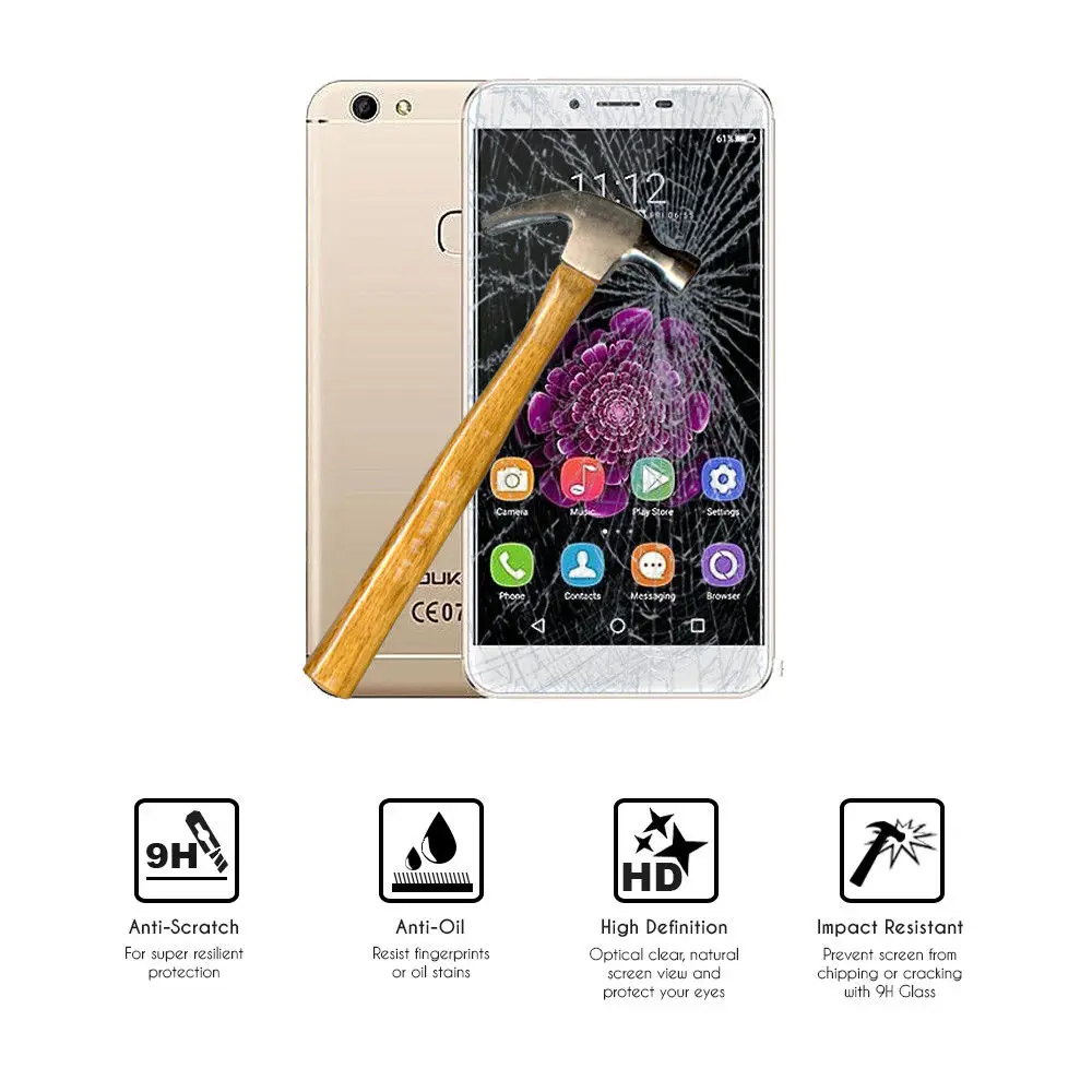 Для Fly Photo Pro/Power Plus 3 Закаленное стекло протектор для Fs529 крышка стеклянная пленка