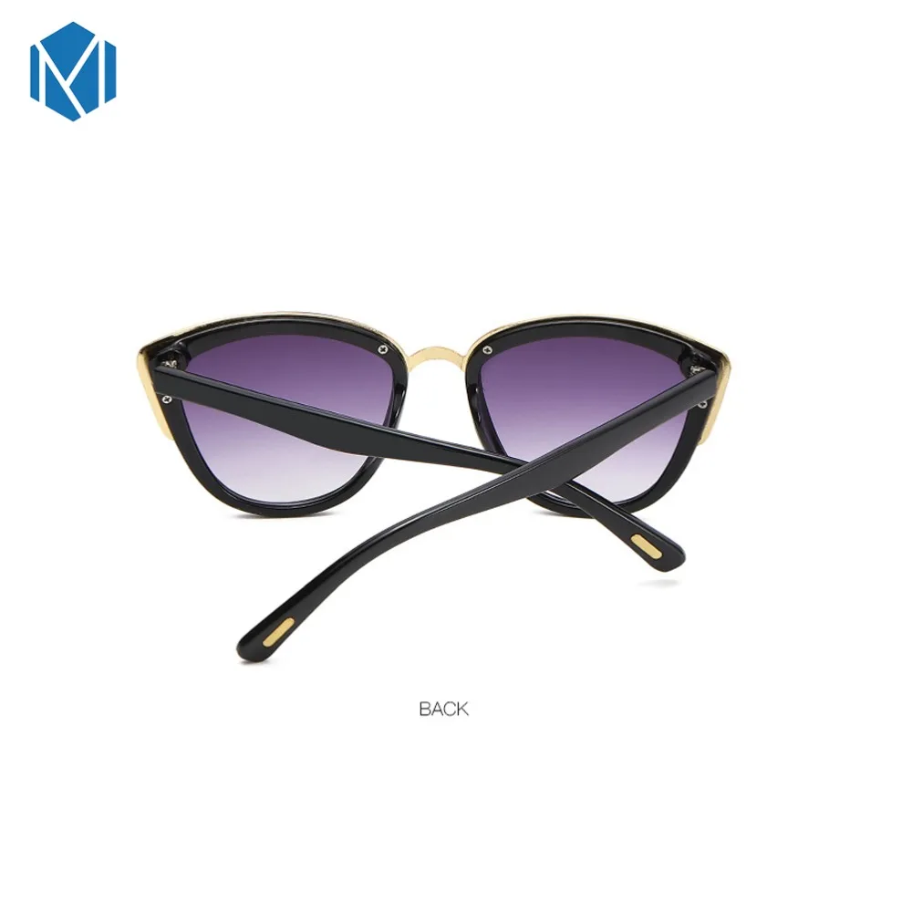 Женские солнцезащитные очки MISM Cat Eyes винтажные с затемненными цветными линзами и