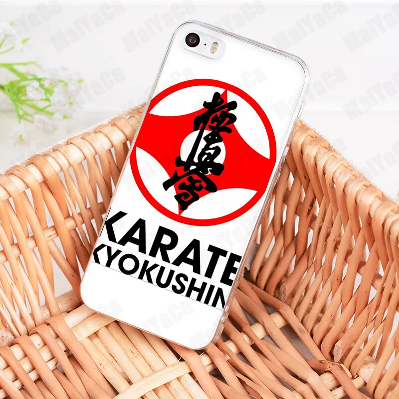 Oyama Kyokushin Karate Прозрачный чехол для телефона iphone 12 11 Pro 8 7 6 6S Plus X 10 5 5S SE XS XR