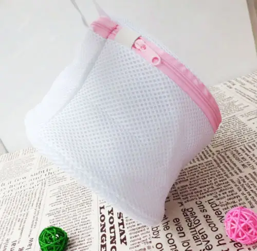1Pcs 120X150mm Fresh Laundry Lingerie Saver Underwear Bra Mesh Wash Basket Net Bag Hot Selling | Дом и сад