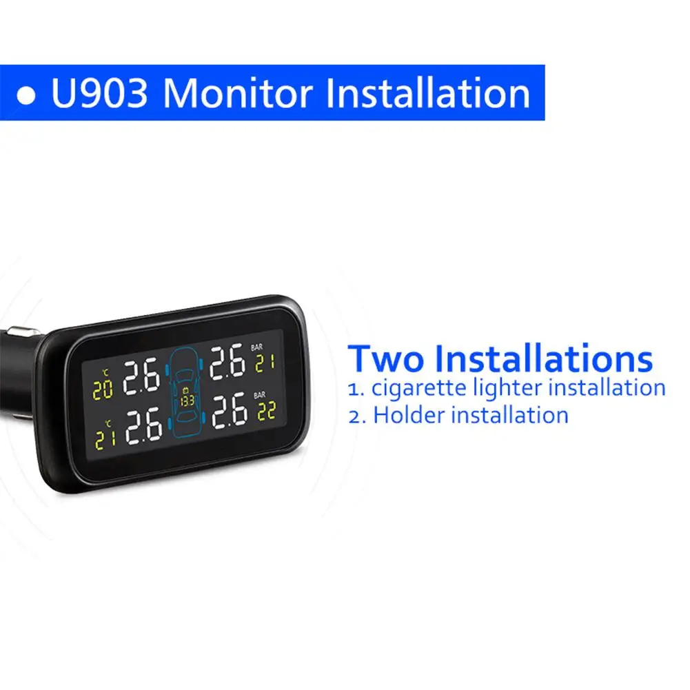 Датчик давления в шинах TPMS прикуриватель монитор для Peugeot 307/308/3008 Citroen