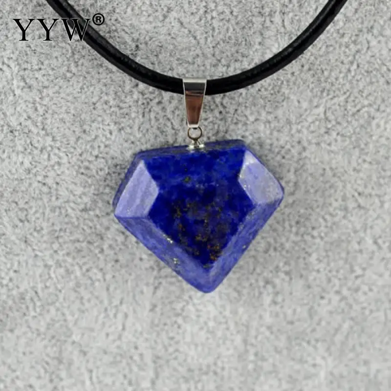 lapis lazuli Лидер продаж натуральный камень, сердечко кулон для Цепочки и ожерелья с подвесками 25x28 мм розовое аметистами кварцевые Lapis Lazuli драгоценный камень кулон DIY колье - Окраска металла: lapis lazuli