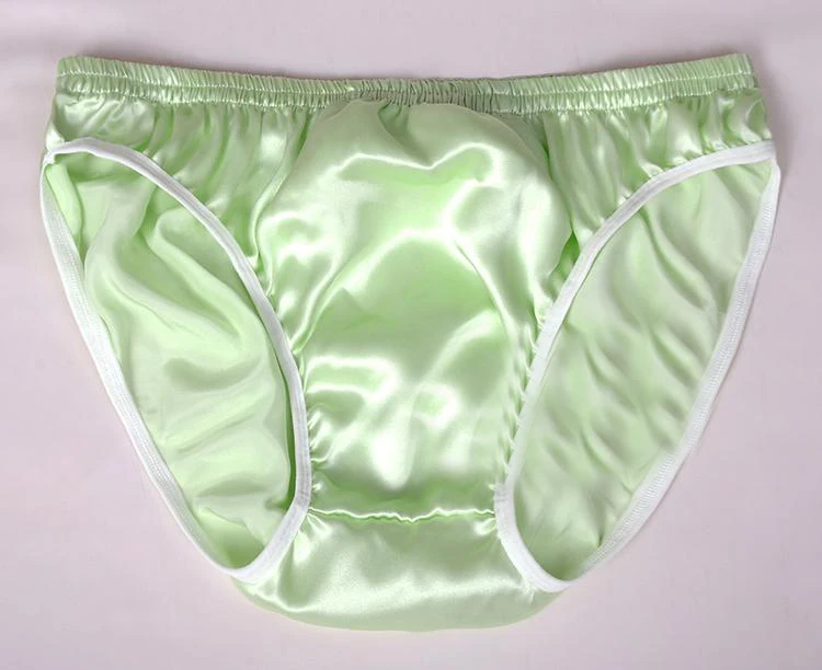 

new Men 's silk underwear briefs 100% mulberry silk shorts male silk underwear briefs jockstrap