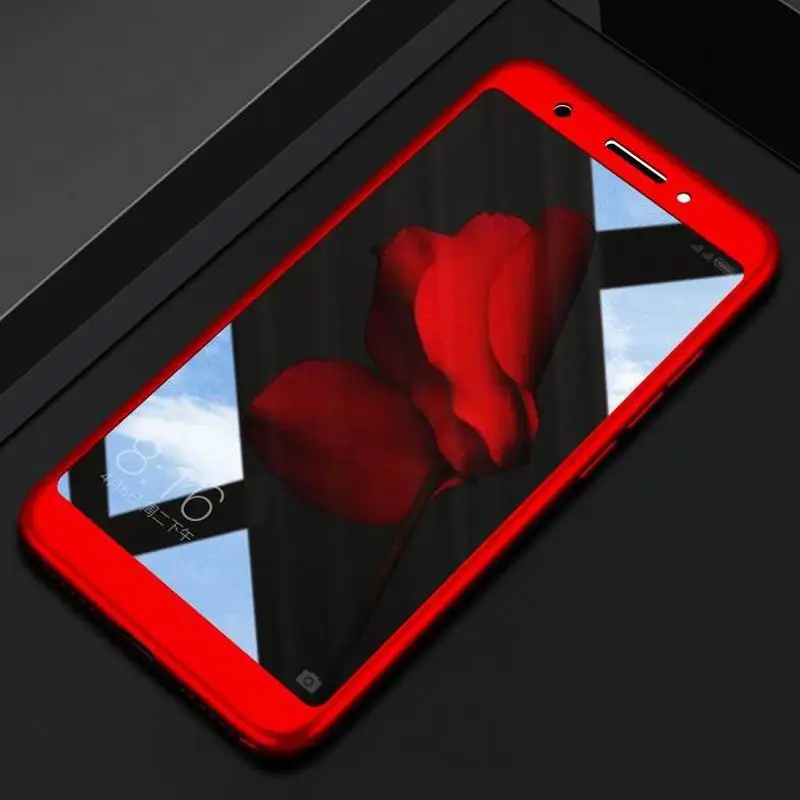 360 Прочный чехол для Huawei Honor 7 A 7A Pro C 7C полный защитный с закаленным стеклом |