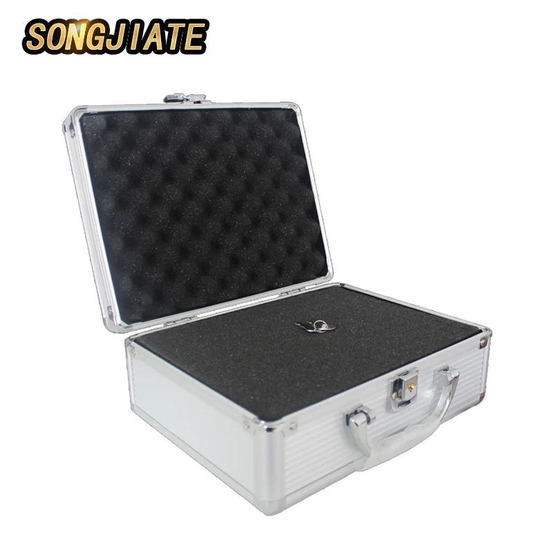 Songjiate Портативный алюминиевый сплав ящик для инструментов части оборудования коробка для врачей и косметологов коробка