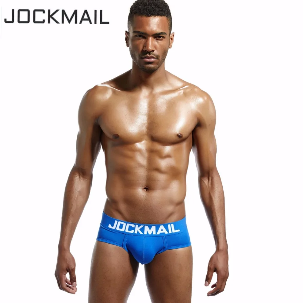 Мужские трусы бикини JOCKMAIL Классические однотонные хлопковые u образной формы