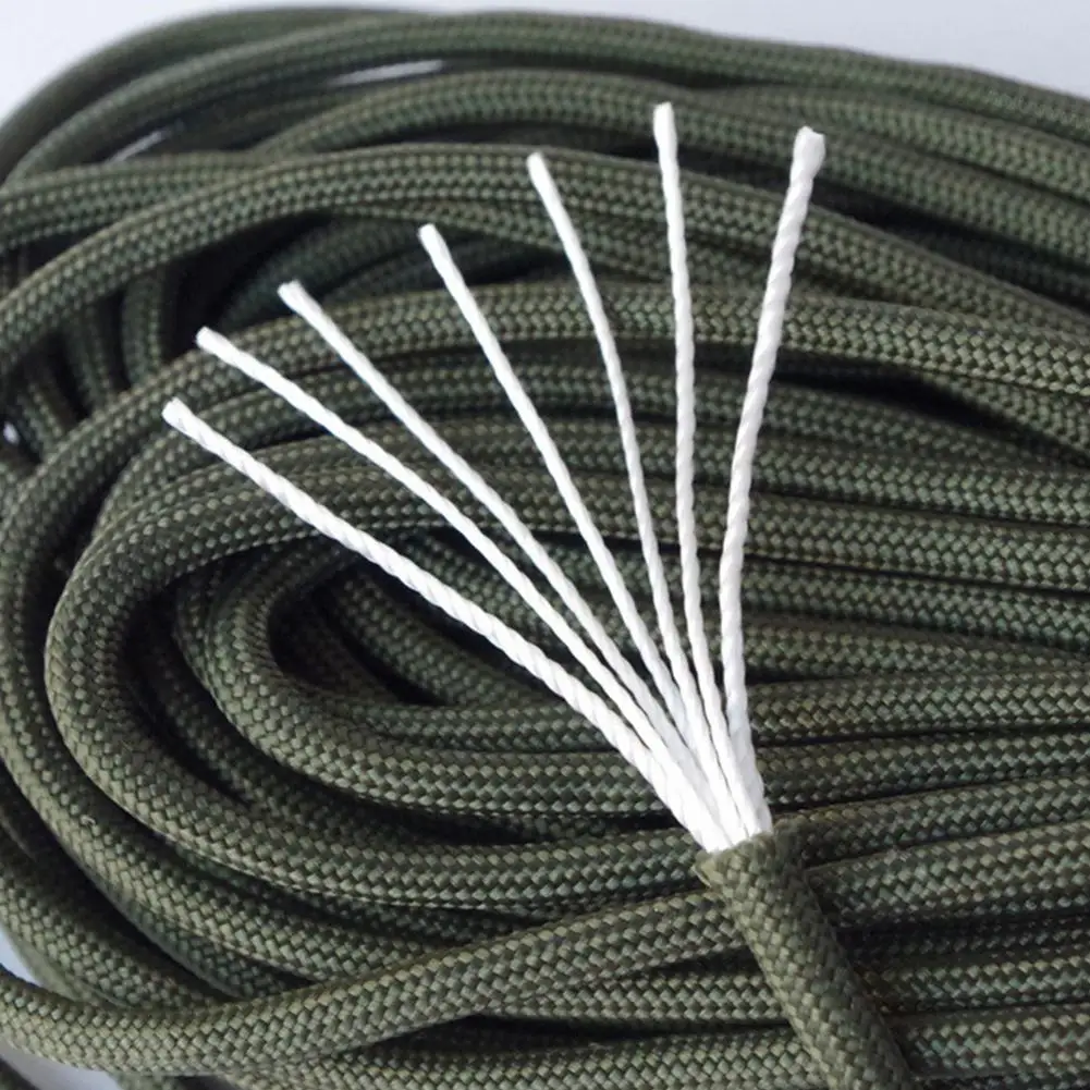 

Mounchain Paracord Parachute Cord Multifunctional 7 Core Lanyard Rope Camping Survival Equipment