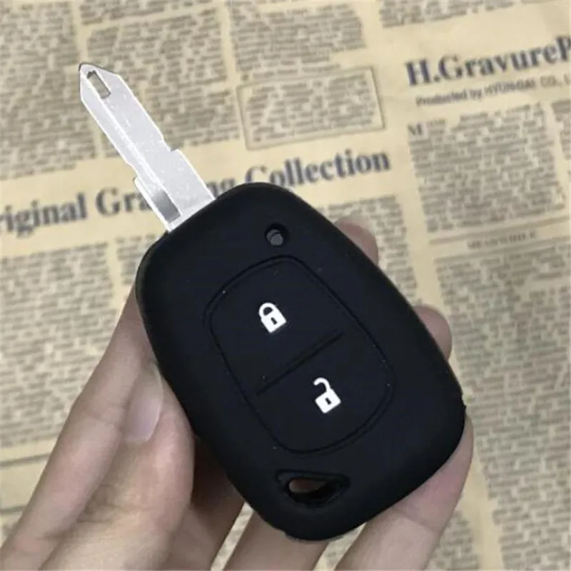 Силиконовый для ключа автомобиля чехол Renault Espace Twingo Clio ZOE Kwid SYMBIOZ ARKANA Duster EZ PRO Lodgy