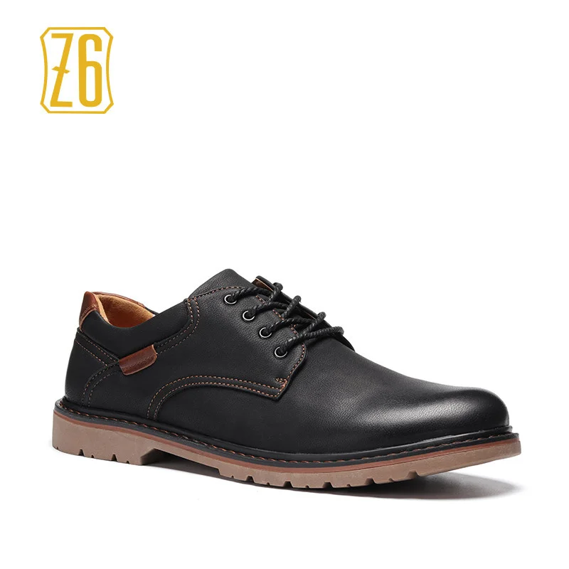 2019 Spring Men leather shoes driving luxury fashion designer brand casual male oxford #W332 | Обувь