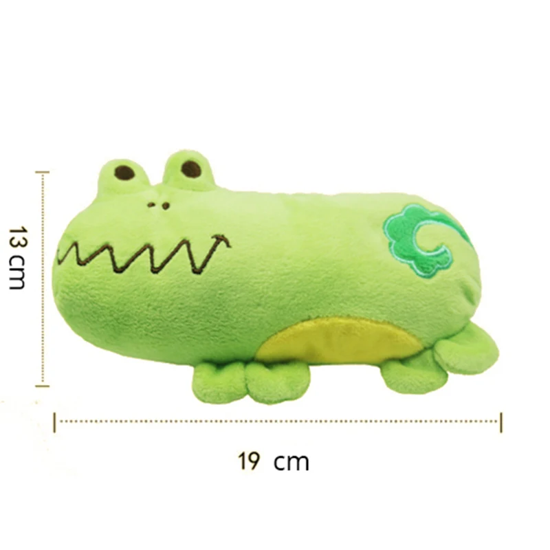 Четыре цвета мультфильм Бегемот медведь Лягушка Кролик плюшевая звуковая