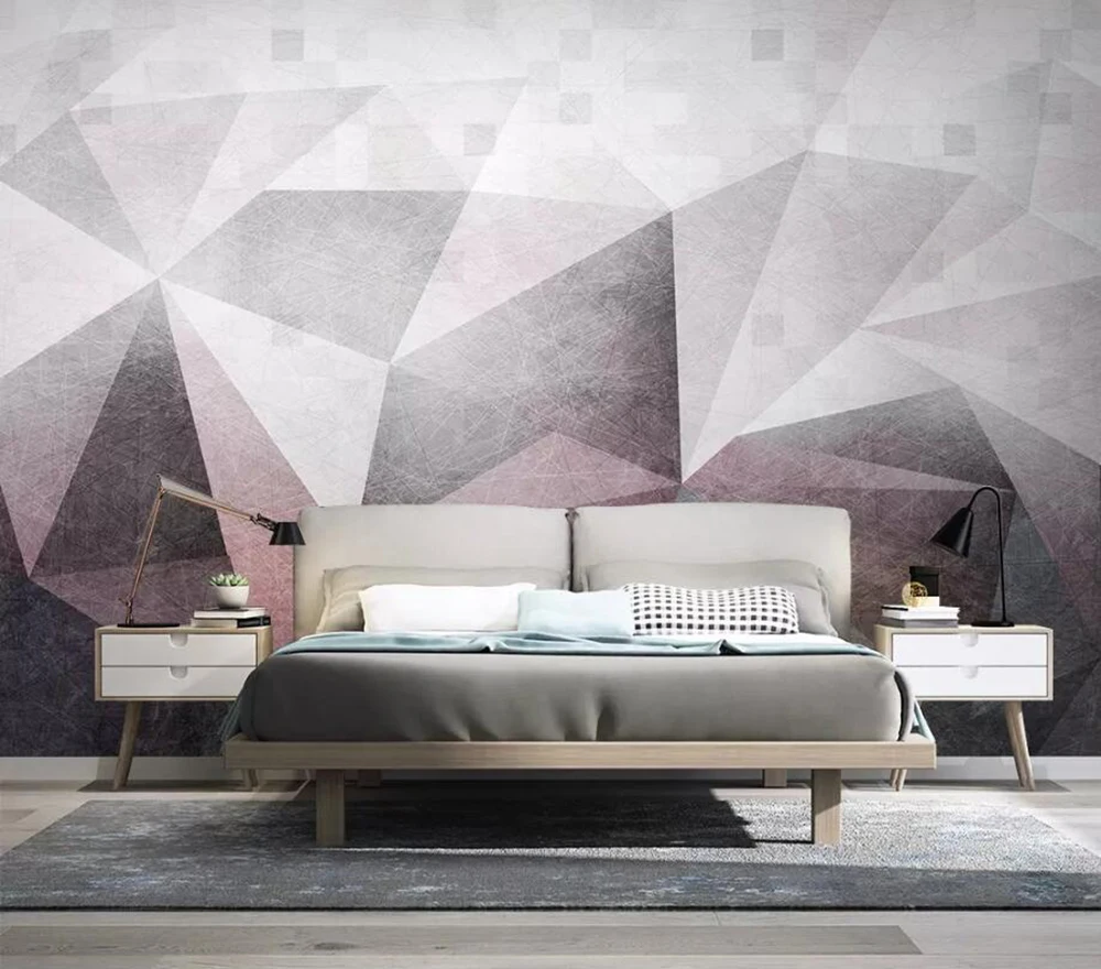 Геометрическая линия абстракции в скандинавском стиле современная и сдержанная