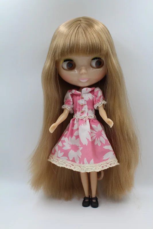 Бесплатная доставка Топ Скидка прозрачное лицо DIY Обнаженная кукла Blyth Позиция №