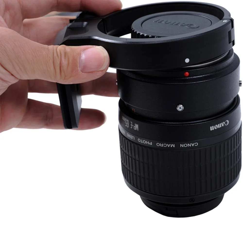 Крепление для штатива С КРЕПЕЖНОЙ ПЛАСТИНОЙ для Canon B(B) MP-E 65 мм f/2,8 1-5X Макросъемка EF 180 мм f/3.5L Макросъемка USM