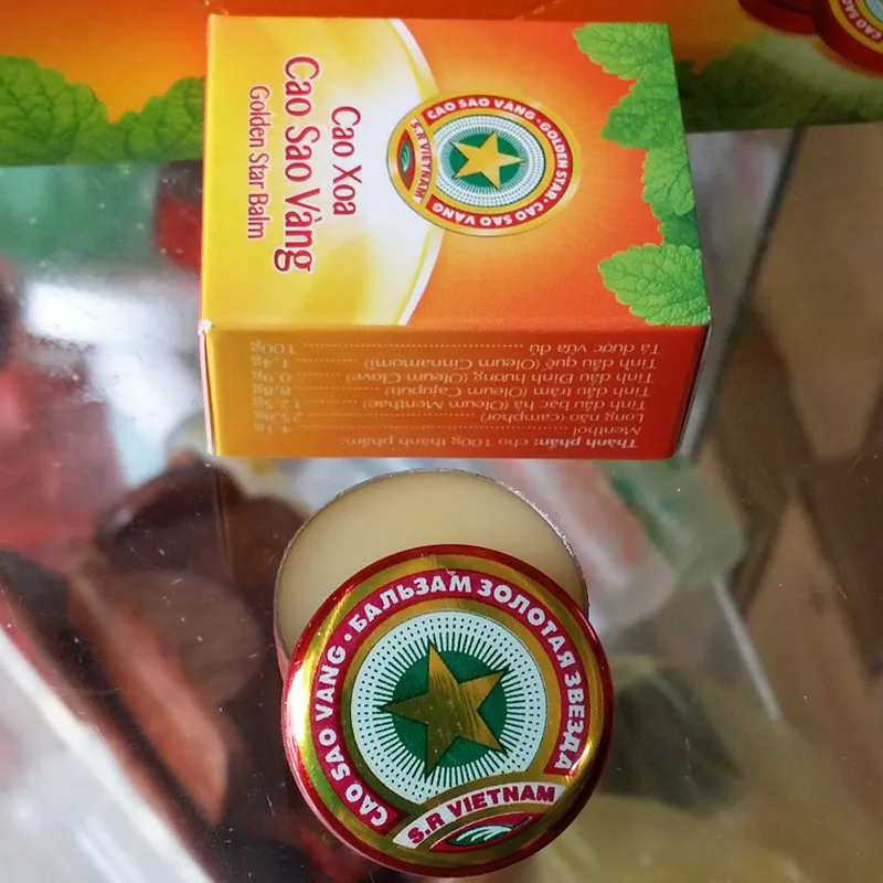 2 шт./лот бальзам для мышц во вьетнаме с золотыми башнями расслабляющий от