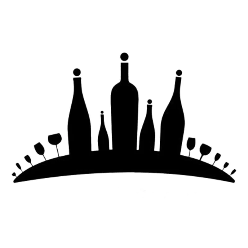 Виниловые Стикеры для стайлинга автомобиля спиртовые виниловые наклейки вина