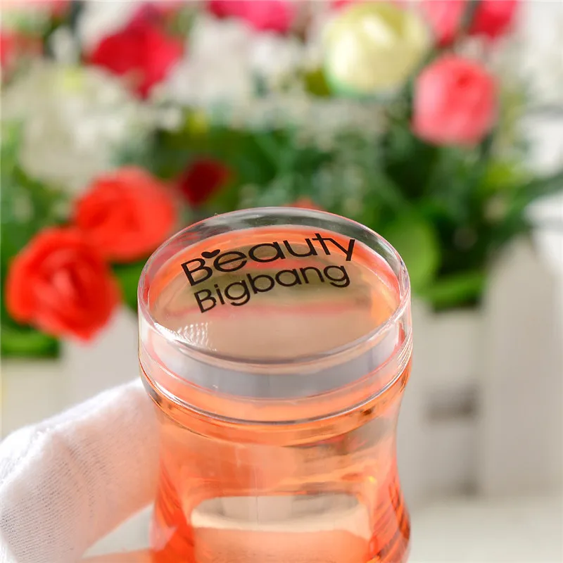 BeautyBigBang дизайн ногтей штамп пластиковая Силиконовая ручка желе ногтей штамп маникюрные инструменты аксессуары для ногтей печать лака
