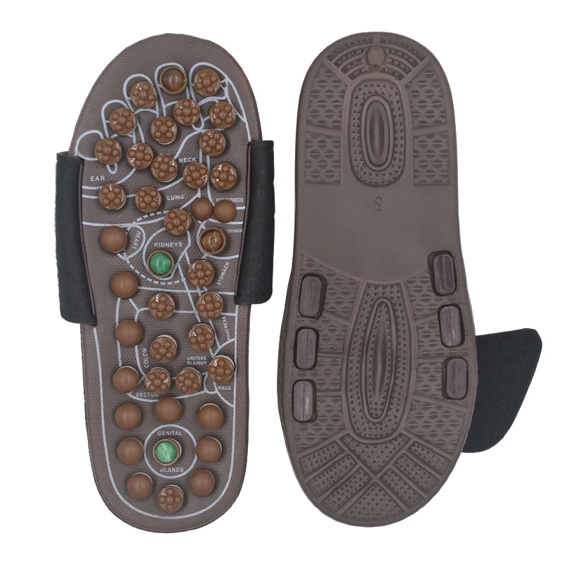 BYRIVER Нефритовый камень акупунктура рефлексотерапия шиацу весенние сандалии с