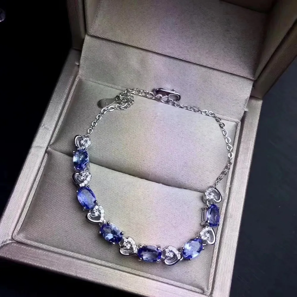 Женский браслет из синего циркония Fidelity вечерние ювелирные украшения