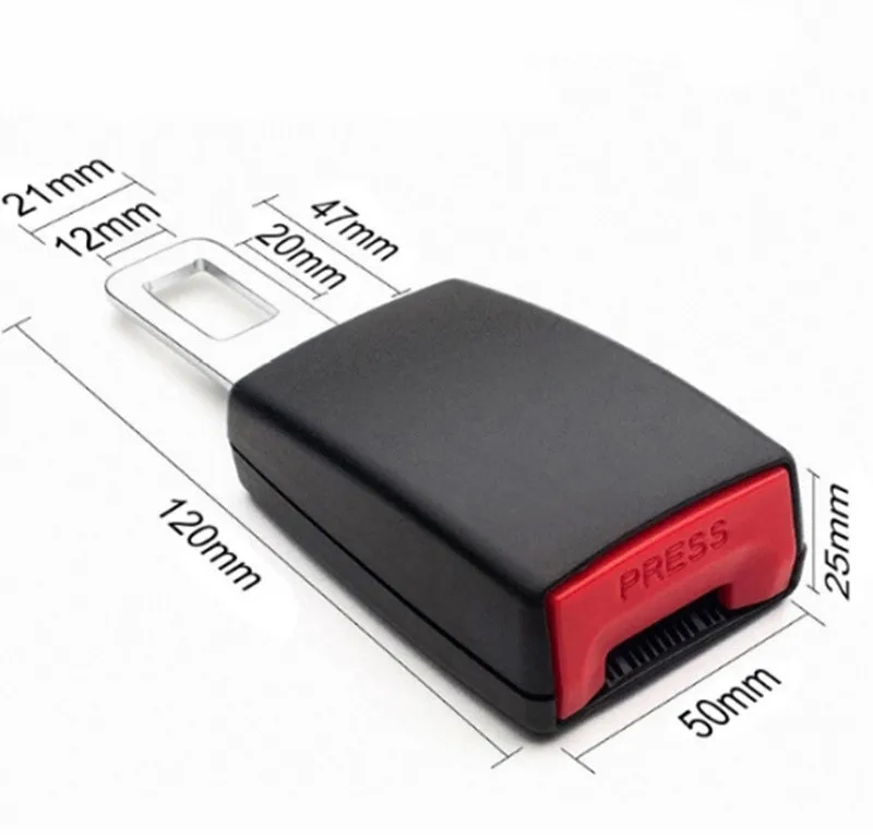 1 шт. автомобильный удлинитель защелки ремня безопасности ремень с замком на