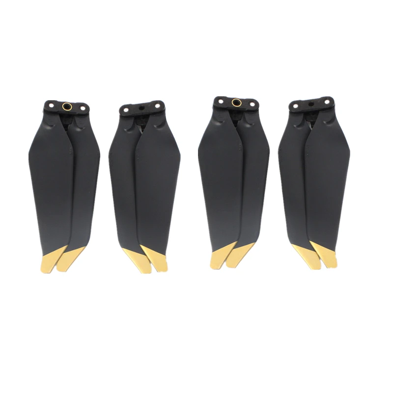 2 pairs Golden Для DJI Mavic Pro Platinum 8331 шумоподавляющий реквизит малошумный быстроразъемный пропеллер Mavic для DJI Защитная клетка для пропеллера марки Mavic Pro - Цвет: 2 pairs Golden