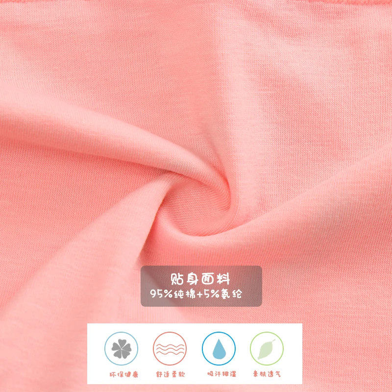 Нижнее белье для девочек с героями мультфильмов 5 шт./партия детское нижнее из 100%