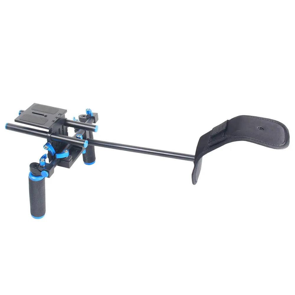 Dhl новый DSLR видео кронштейн плечевой поддержки рог рукоятка держатель для канона