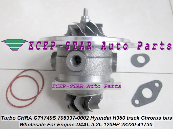 Турбо картридж CHRA GT1749S 708337 5002S 28230 41730 0002 для HYUNDAI H350 могучий грузовик Chrorus автобус 99