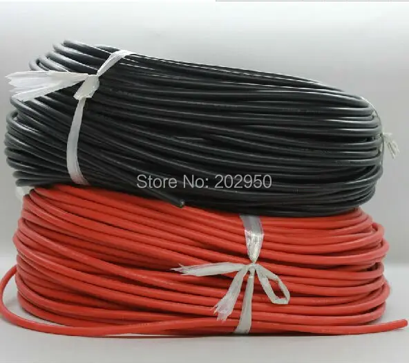 Гибкий медный кабель с силиконовым проводом 14 AWG 10 футов (3 м) | Игрушки и хобби