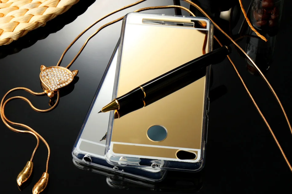 Чехлы для Xiaomi Redmi 3 S 3 S Redmi 3 Pro Redmi 3 S Pro Redmi3 Pro 5,0 дюймов с зеркальным покрытием из ТПУ оболочка корпус сумка