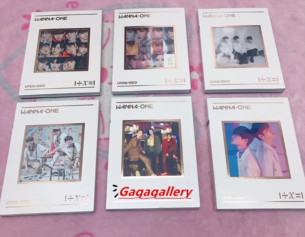 signed WANNA ONE autographed mini2nd album UNDIVIDED CD+ Signed poster K-pop new korean version 072017 | Дом и сад