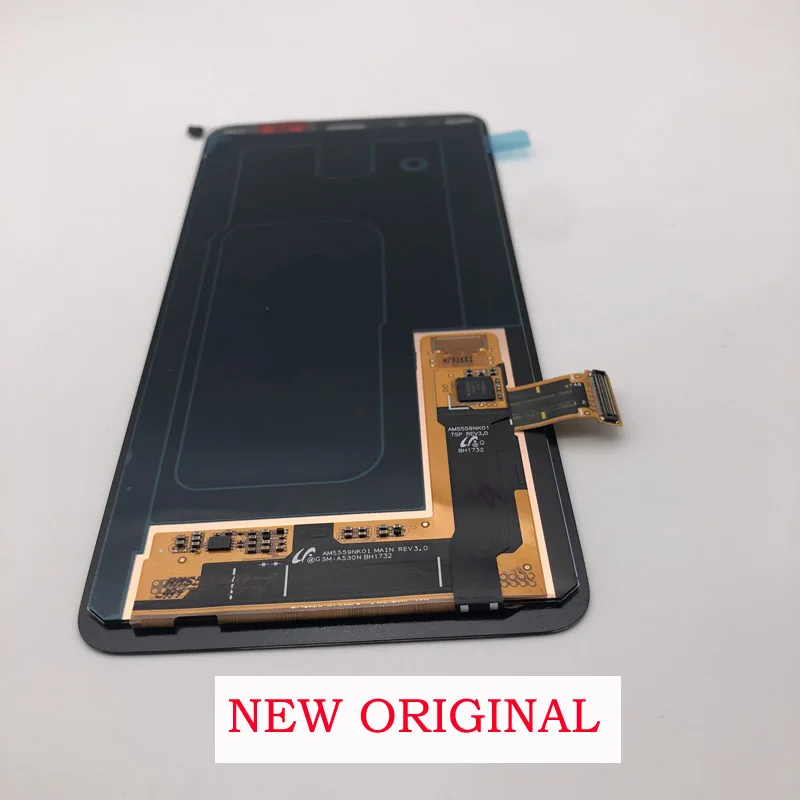 Супер AMOLED 5,6 ''дисплей для SAMSUNG Galaxy A8 lcd A530 A530F A530DS A530N lcd экран сенсорный дигитайзер сборка