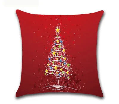 Christmas 6 Рождественские украшения для дома, подушка с Санта Клаусом, подушка, елочные украшения, Рождественский подарок на год - Цвет: Christmas 6